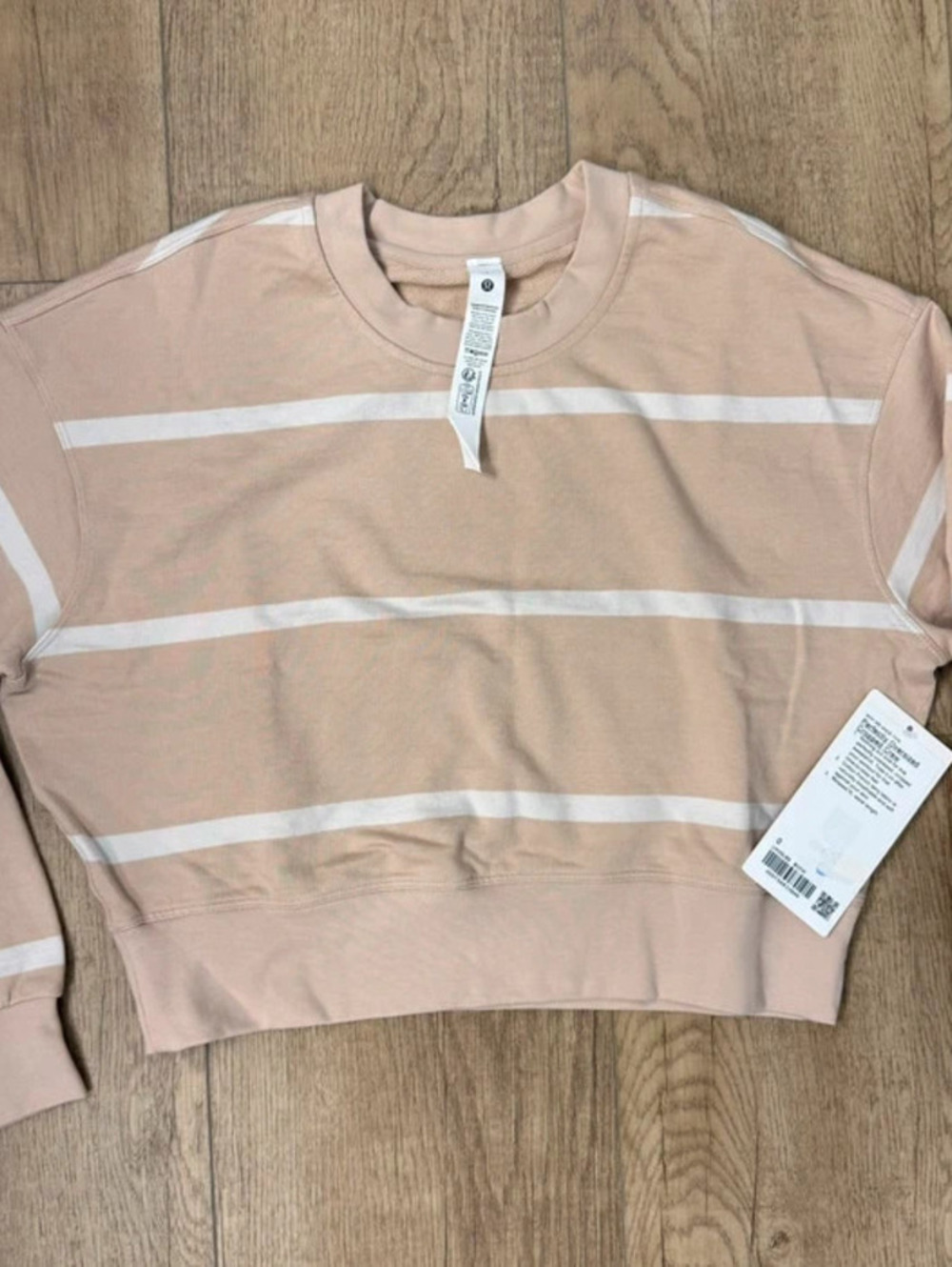 Lululemon Perfectly Oversized Cropped Crew Size 0